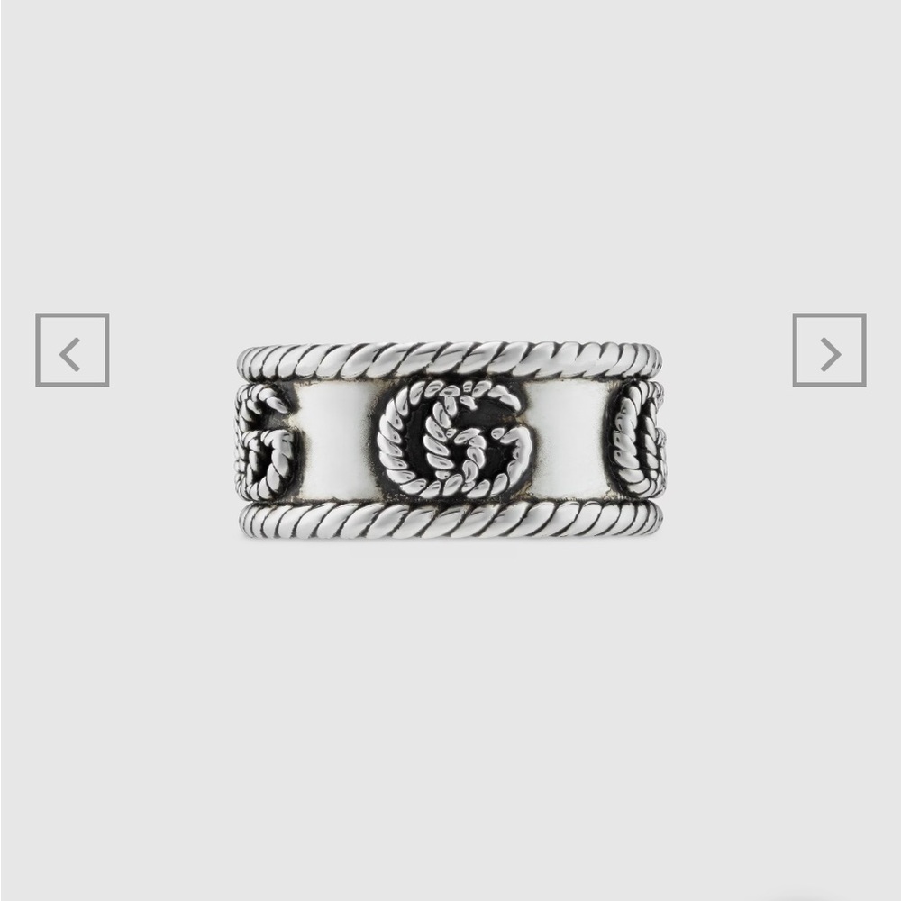 Gucci Double G Ring